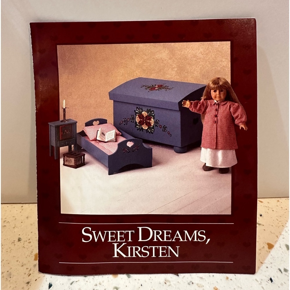 Vintage American Girl Sweet Dreams Kirsten Pamphlet for‎ Bedroom